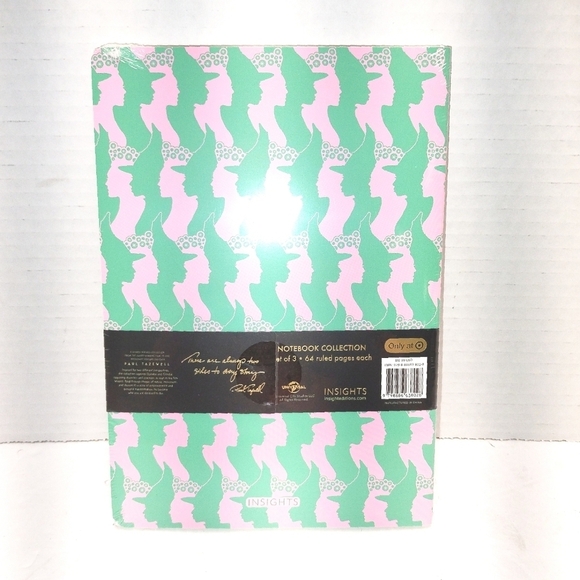 Wicked Purple Notebook Set of three Ruled Pages each - Picture 2 of 4